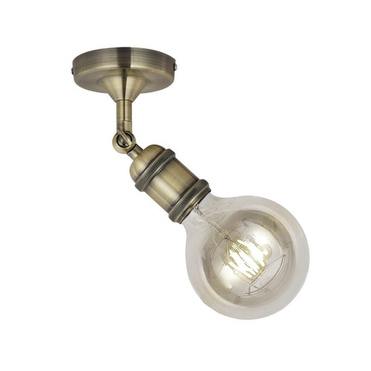 43-431-01-006 APLIQUE METAL ORIENTABLE CUERO CALABRI E27