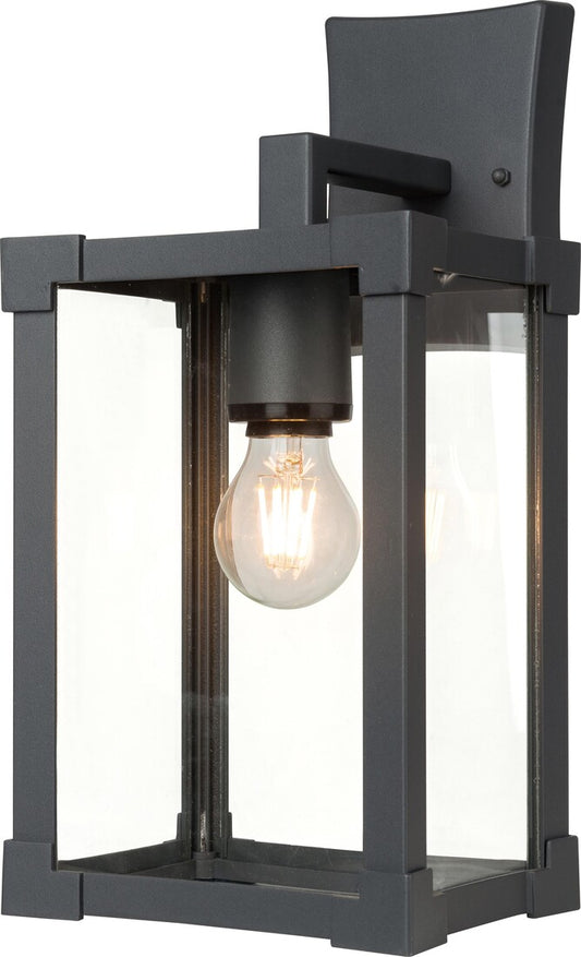 43209 APLIQUE DE EXTERIOR NEGRO TAMON F 1xE27 LEDESMA