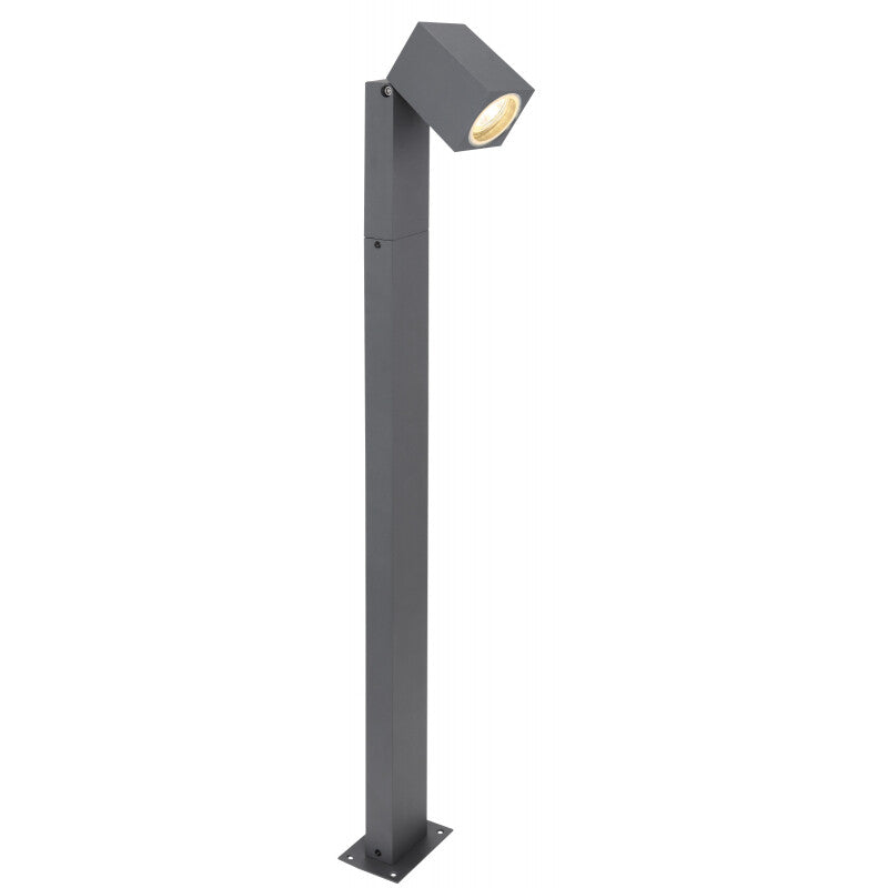 34164S1 BALIZA ALUMINIO ANTRACITA 1XGU10 35W IP44 VERONIKA GLOBO | Suministros Figmar