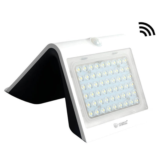 200210011 APLIQUE SOLAR LED LUKULU BLANCO CON SENSOR MOV 4W IP65 6000K GSC