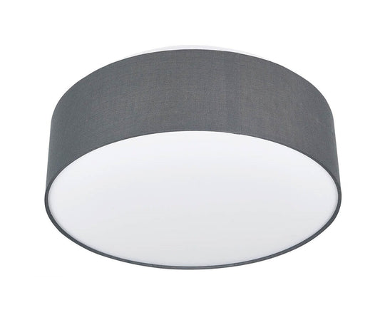 203605069 PLAFÓN TECHO LED DE TELA KASKER 22W 3000K A 6500K REGULABLE GRIS GSC