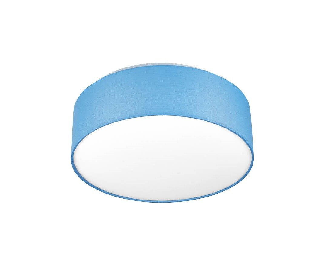 203600004 STOFFDECKENLEUCHTE GEMENA 2XE27 BLAU GSC