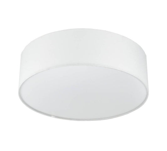 203600001 PLAFÓN TECHO DE TELA GEMENA 2XE27 BLANCO GSC