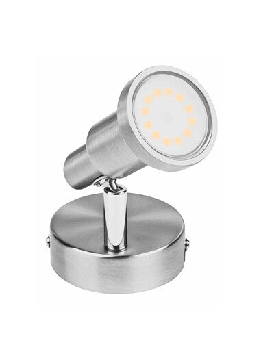 540507 LED-LEISTE 1 SPOT 2.6W NICKEL 2700K LEDVANCE