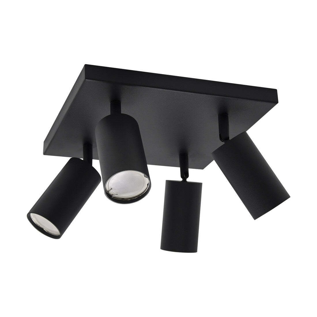 03766 CEILING LIGHT 4xGU10 2x35W IP20 250mm BLACK MANAM STRÜHM
