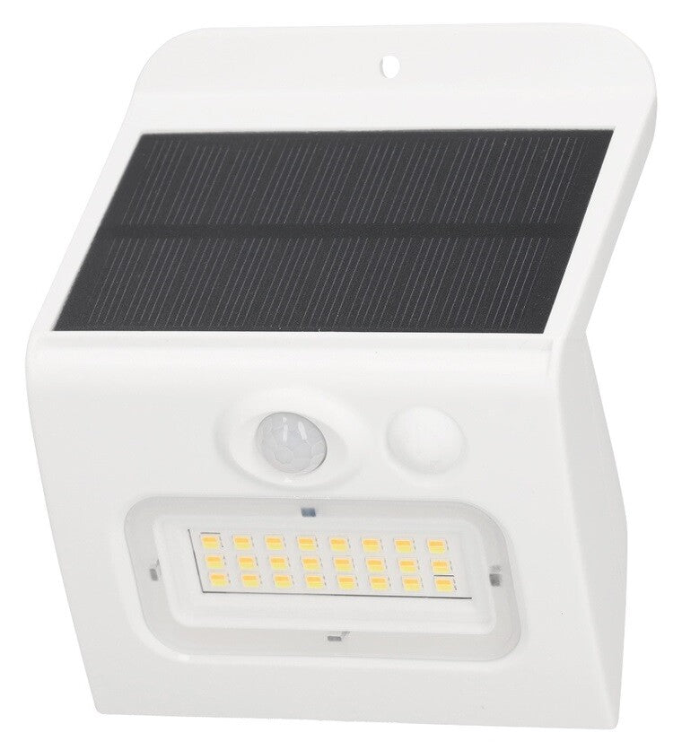 Aplique Solar LED 3W CCT Sensor Movimiento IP54 Blanco Egoda GSC