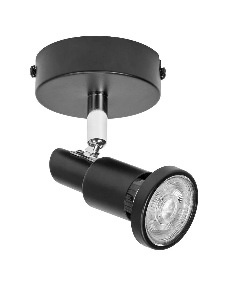 828766 FOCO DE TECHO GU10 3,4W 2700K NEGRO LEDVANCE