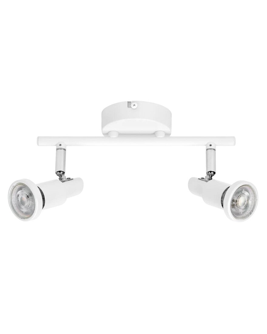 833876 REGLETA LED 2 FOCOS GU10 3,4W 2700K BLANCA LEDVANCE