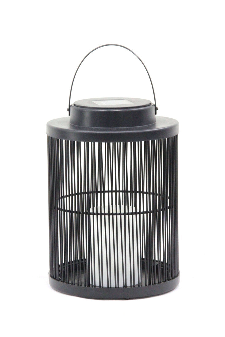 G2005 LAMPARA SOLAR VELA PARPADEO CON JAULA METAL+PLASTICO GALIX