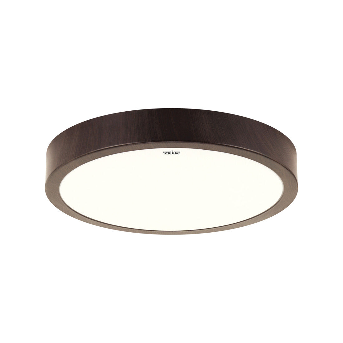 04152 LED-DECKENLEUCHTE 24W IP44 4000K 2790Lm 280mm WENGE-EFFEKT ATUT STRÜHM