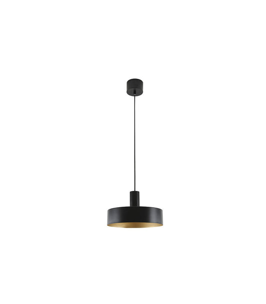 2500940-N LAMPARA DE TECHO 1xE27 NEGRO SERANTES EB