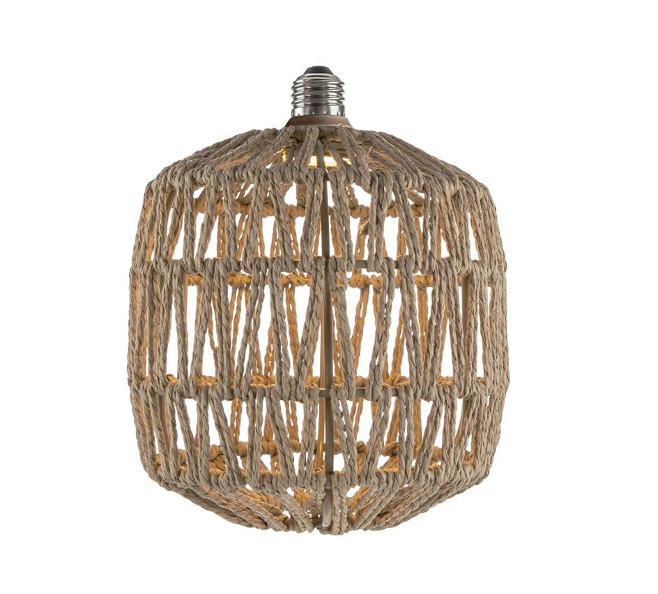 2509019 LAMPARA DE TECHO DECORATIVA LED 1xE27 4W 3000K 240Lm 165x203mm CUERDA EB | Suministros Figmar