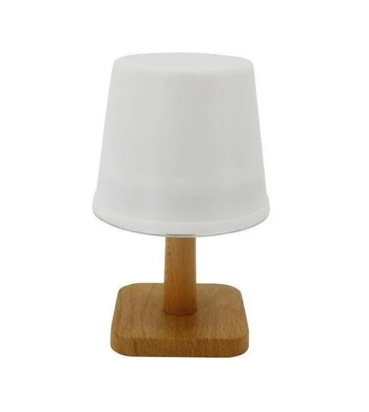 Lámpara de Mesa Solar LED 3000K Blanca Exterior Galix