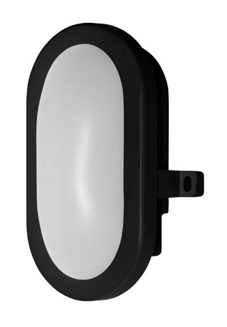 271647 APLIQUE LED EXTERIOR OVAL 6W 4000K NEGRO BULKHEAD LEDVANCE
