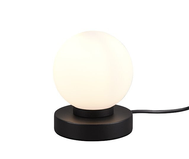 R54011032 LAMPARA SOBREMESA 1xE14 NEGRA PRINZ II TRIO