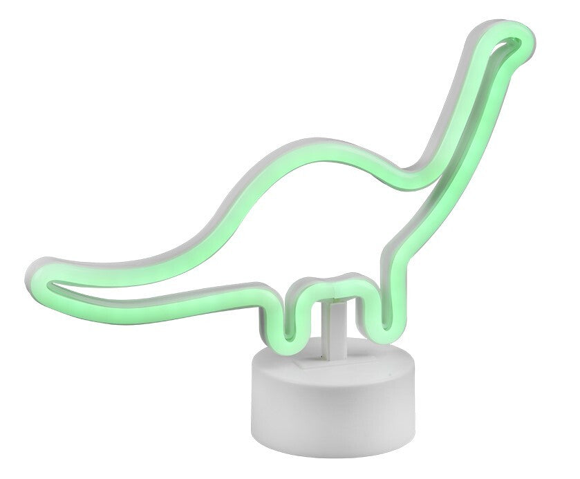 Lámpara Sobremesa Dinosaurio LED Infantil Luz Noche Bronto Trio