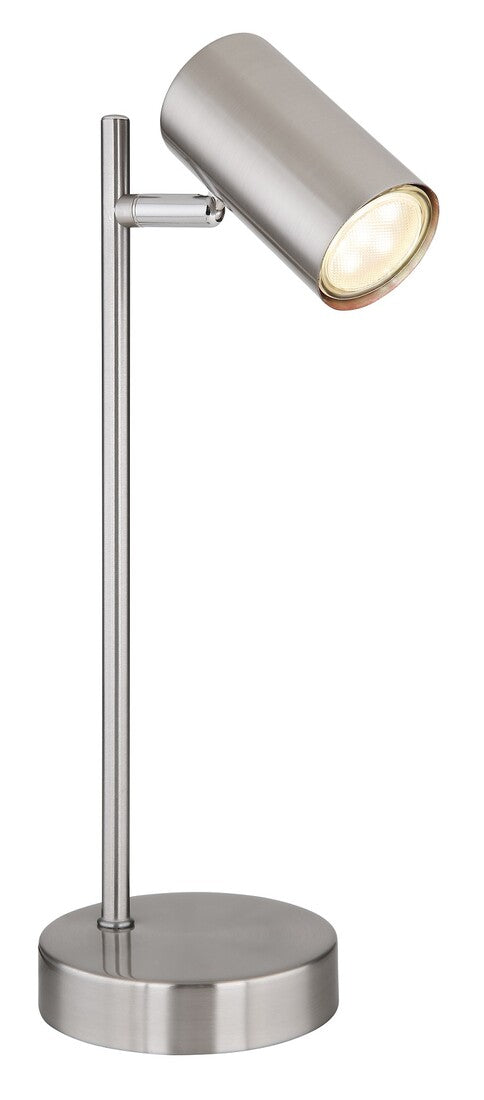 Lámpara Sobremesa LED GU10 5W Níquel Robby Globo Lighting