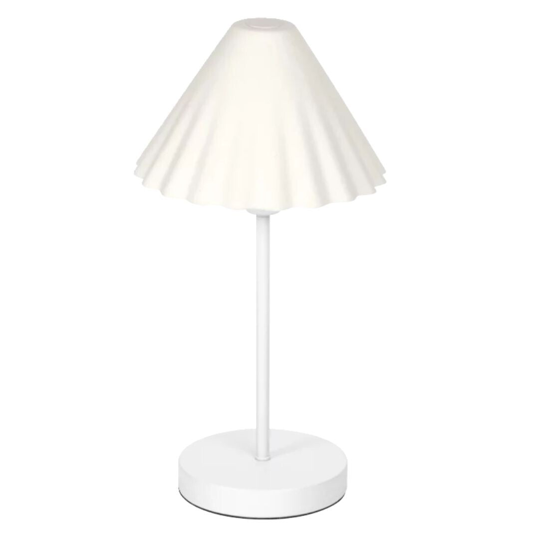 Lámpara Sobremesa Papel Maché Blanca E14 Eco Pulp Decor Ledvance
