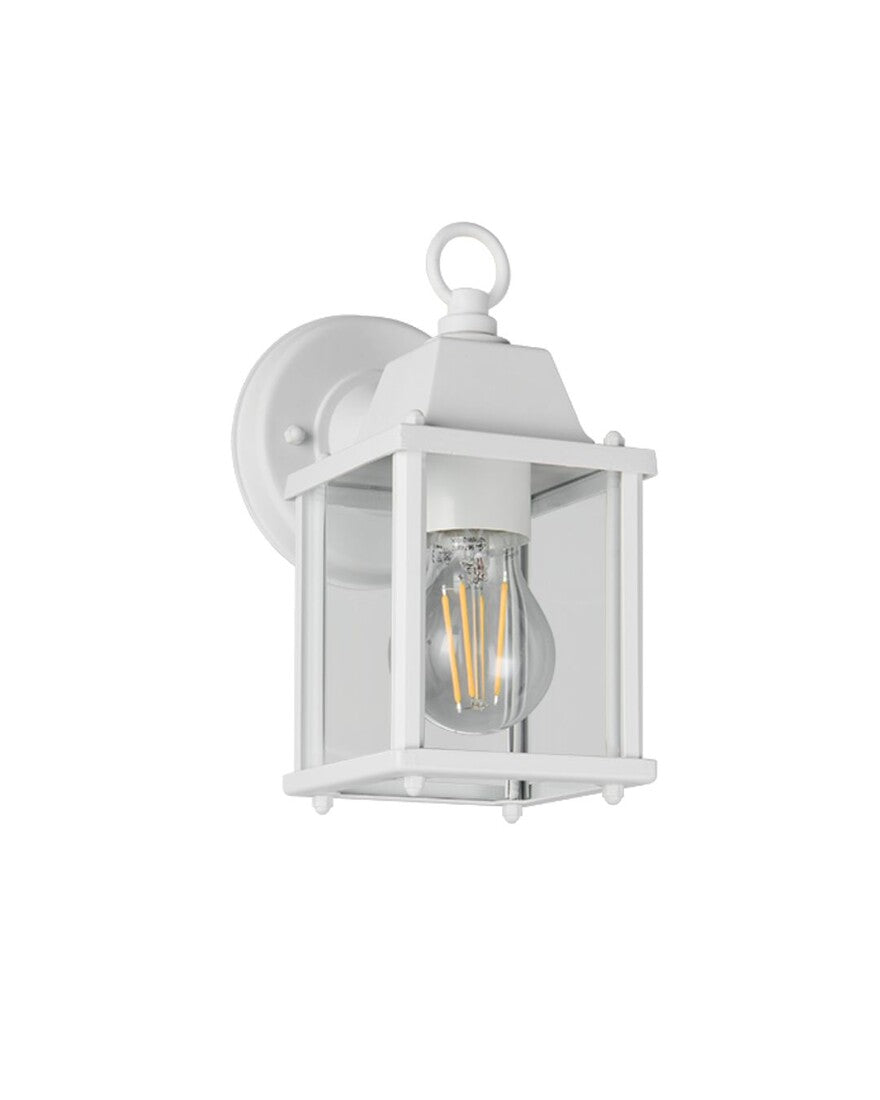 262260131 APLIQUE DE PARED EXTERIOR MIRANDE BLANCO 1xE27 TRIO | Suministros Figmar