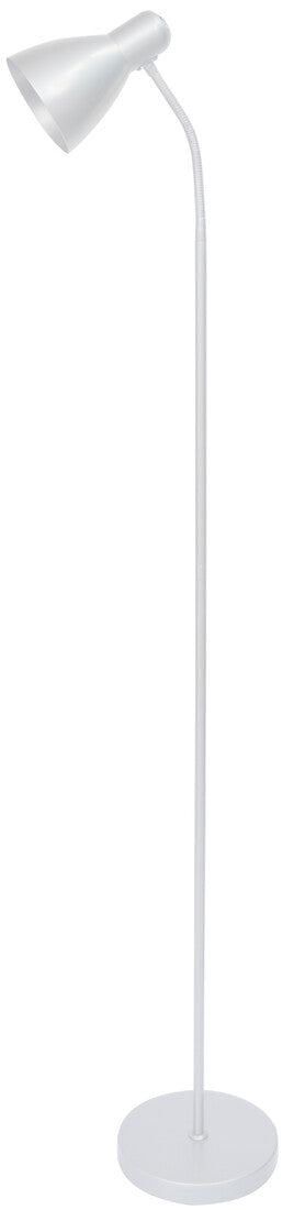 21621 LAMPARA PIE TIPO FLEXO BLANCO 1xE27 SOG