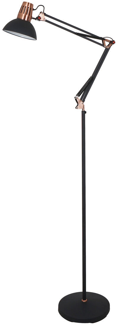 21645 STEHLAMPE TYP FLEXO KUPFER E27 GABON