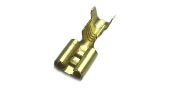 4005 100ud TERMINAL ENCHUFABLE HEMBRA 6,35x0,8 (1-2,5)