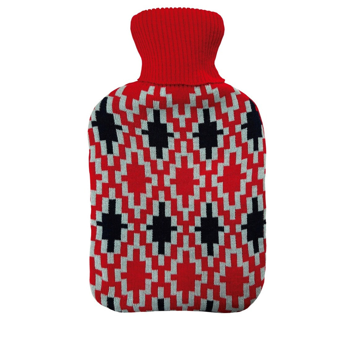 301030003 BOLSA AGUA CALIENTE 2L GOMA/PUNTO ROMBO ROJO GSC | Suministros Figmar