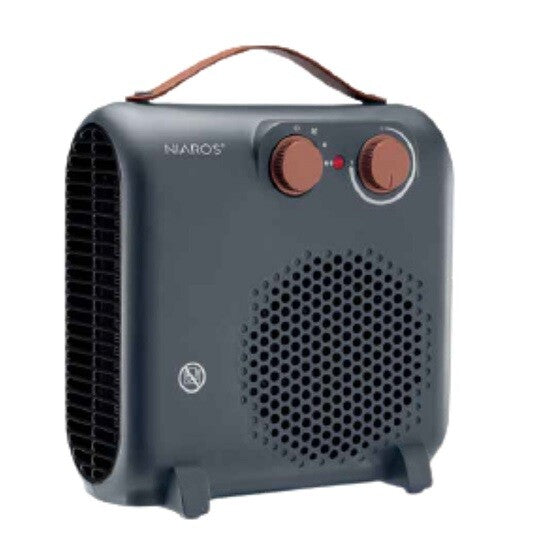 301000022 CALEFACTOR VERTICAL/HORIZONTAL GRIS 2000W AITSA NIAROS | Suministros Figmar