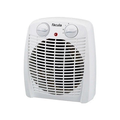 TERMOVENTILADOR BLANCO 1000-2000W SYRA FACULA