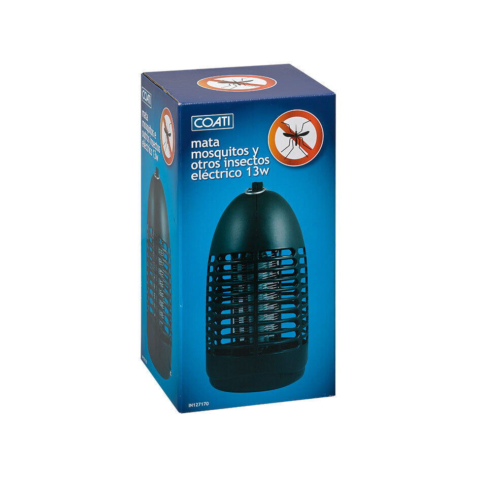 IN127170 MATA INSECTOS ELECTRICO LED 13W 30m² NEGRO COATI SIMON