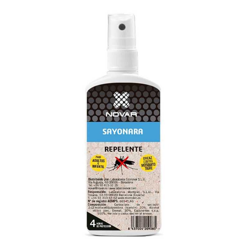4064 100ml BOTELLA REPELENTE INSECTOS SAYONARA NOVAR | Suministros Figmar