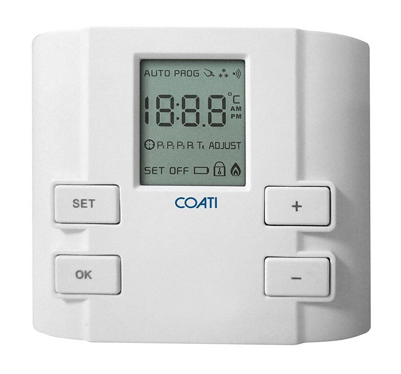 AF126654 TERMOSTATO PROGRAMABLE COMPACTO BLANCO COATI SIMON