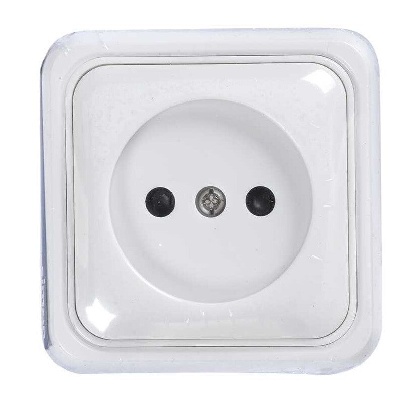 MS136707 BASE ENCHUFE DE SUPERFICIE ALFA SIMON | Suministros Figmar
