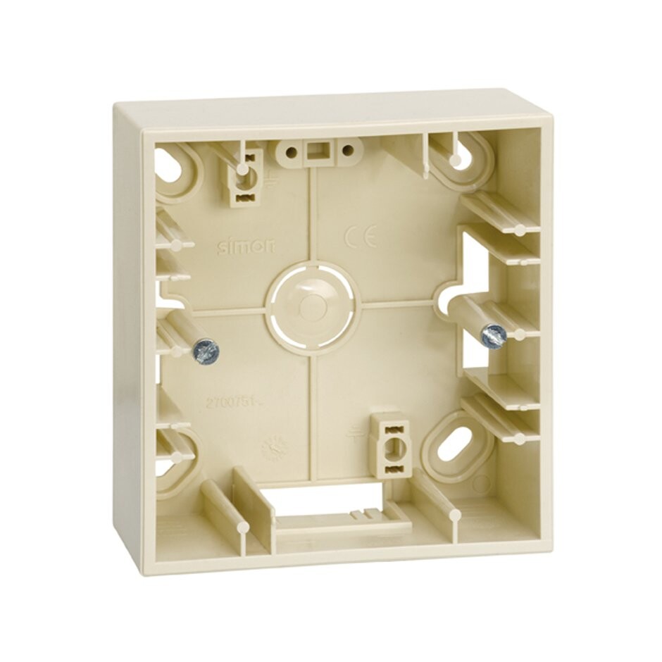 2700751-031 CAJA SUPERFICIE 1 ELEMENTO MARFIL SIMON PLAY | Suministros Figmar