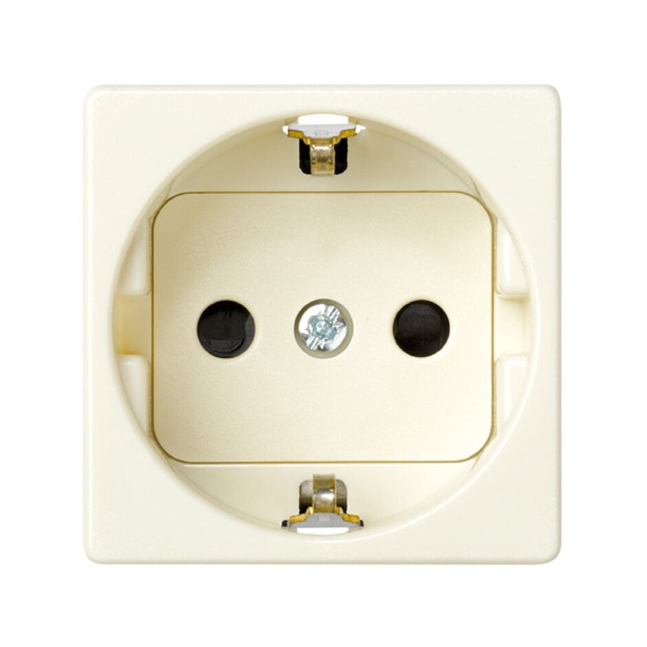 G2747262 BASE SCHUKO EMB. A TORNILLO MARFIL S27 SIMON