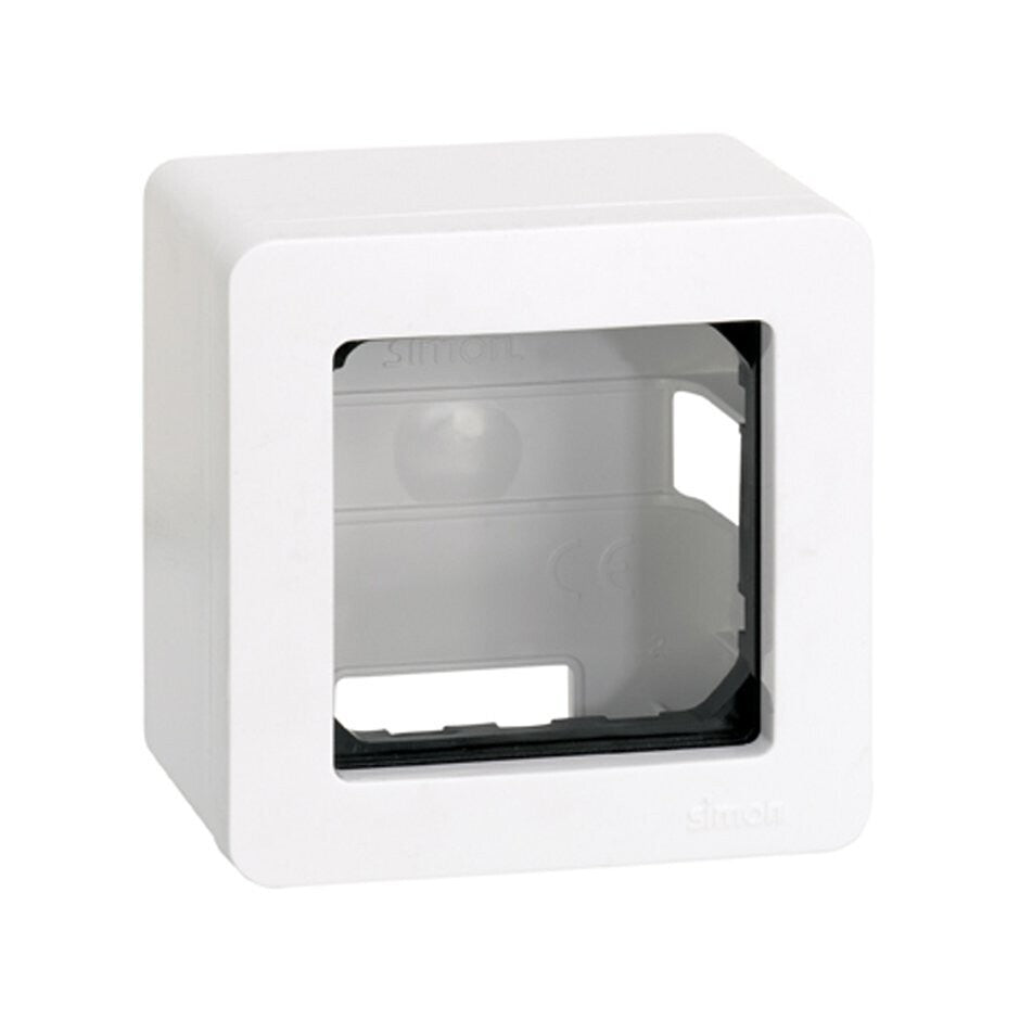 G2781135 CAJA SUPERFICIE 1 ELEMENTO BLANCA S27 SIMON
