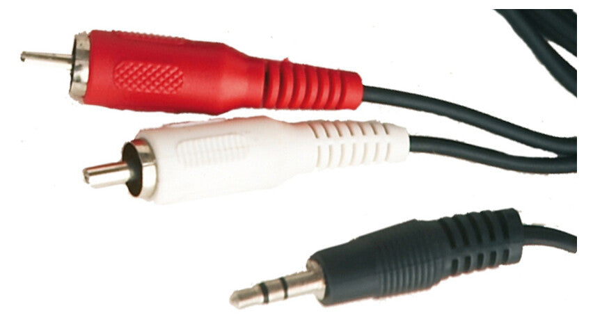 2600931 ESTEREO MACHO 3.5mm A 2 RCA MACHO