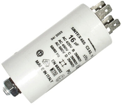 CONDENSADOR 16 mf PARA MOTOR