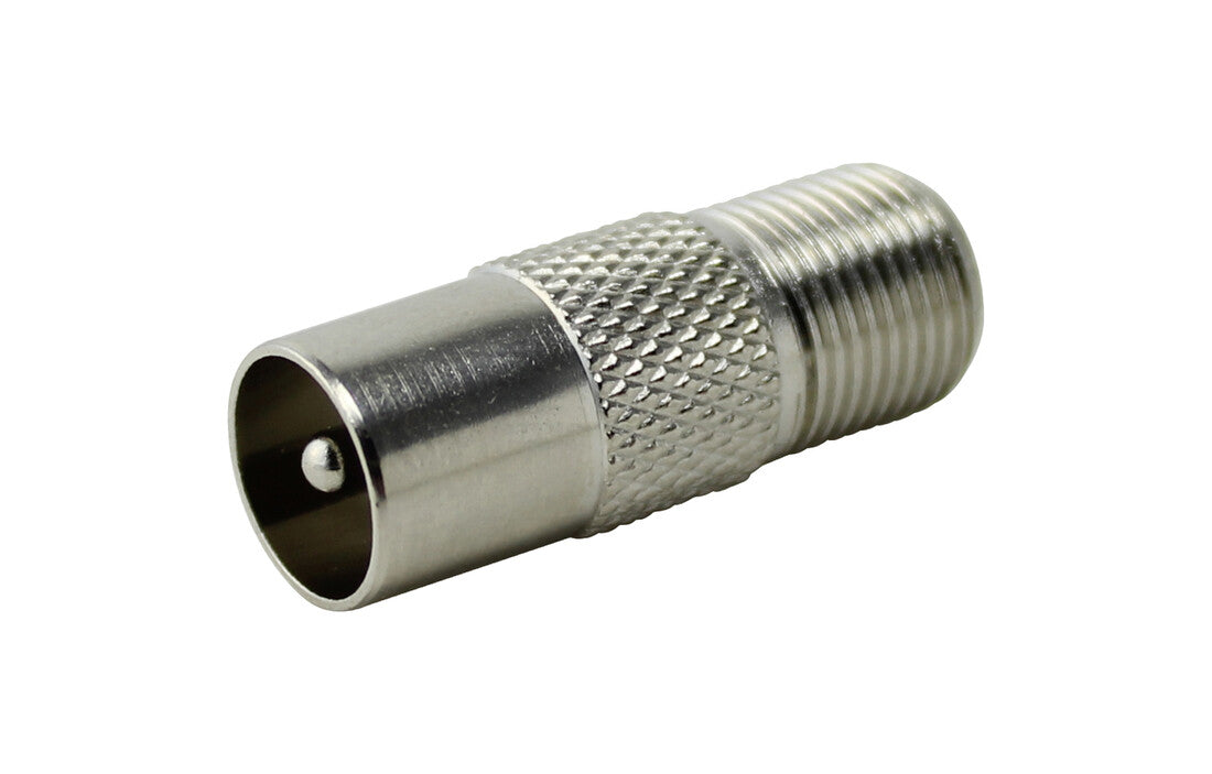 19.515 CONECTOR `F` HEMBRA A TV MACHO DH
