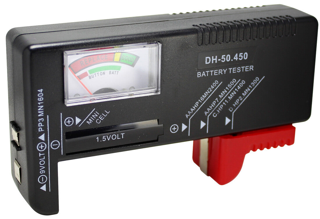 50.450 COMPROBADOR DE PILAS Y BATERIAS