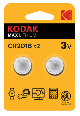 30417663 BL 2u PILA BOTON MAX KODAK CR2016 3V