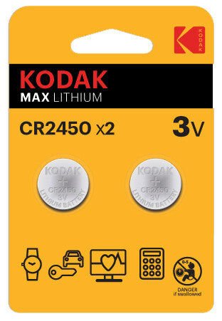 30417762 BL 2u PILA BOTON MAX KODAK CR2450 3V
