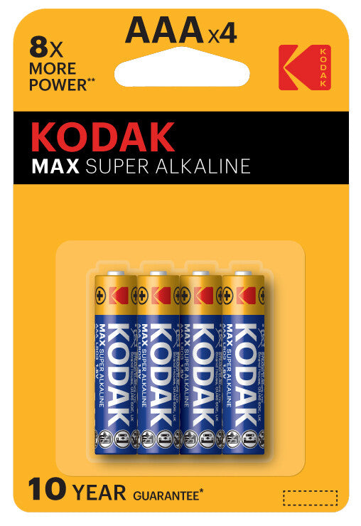 30952812 BL 4u PILA ALKALINA MAX KODAK AAA LR3 1,5V