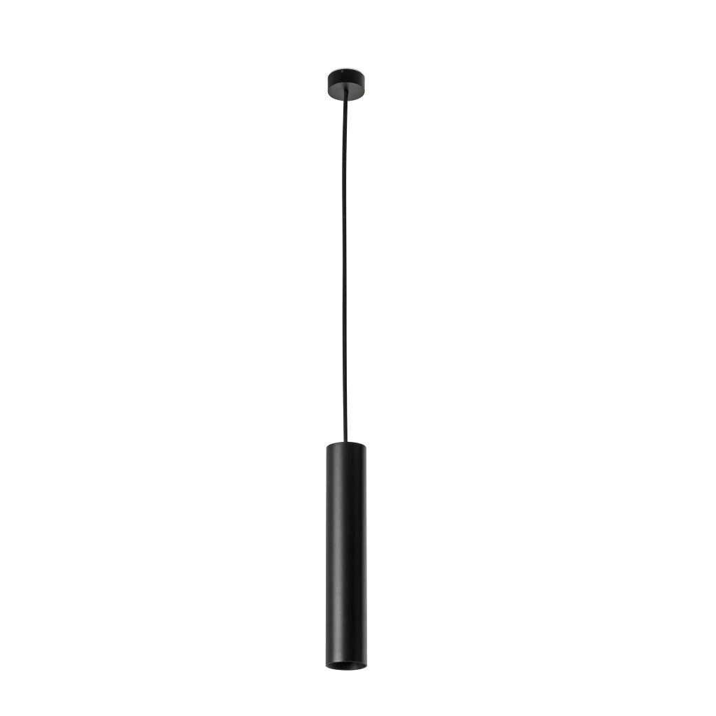 43755 LAMPARA COLGANTE ALUMINIO STAN NEGRO GU10 FARO