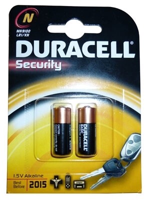 MN9100 BL 2ud PILA ALCALINA LR1 1,5V MANDOS DURACELL