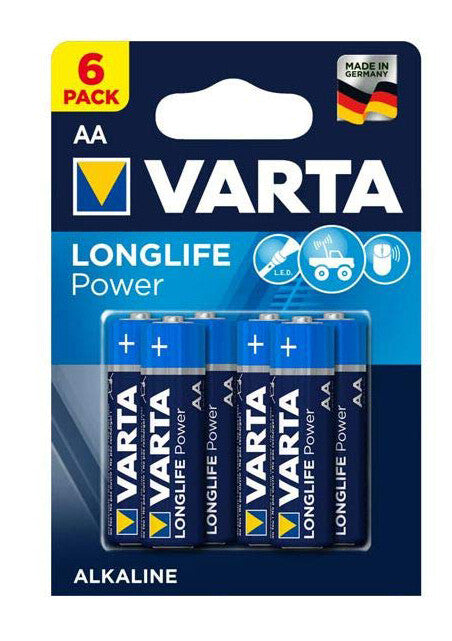 4906 BL 6ud PILA ALCALINA LR06 AA VARTA LONGLIFE