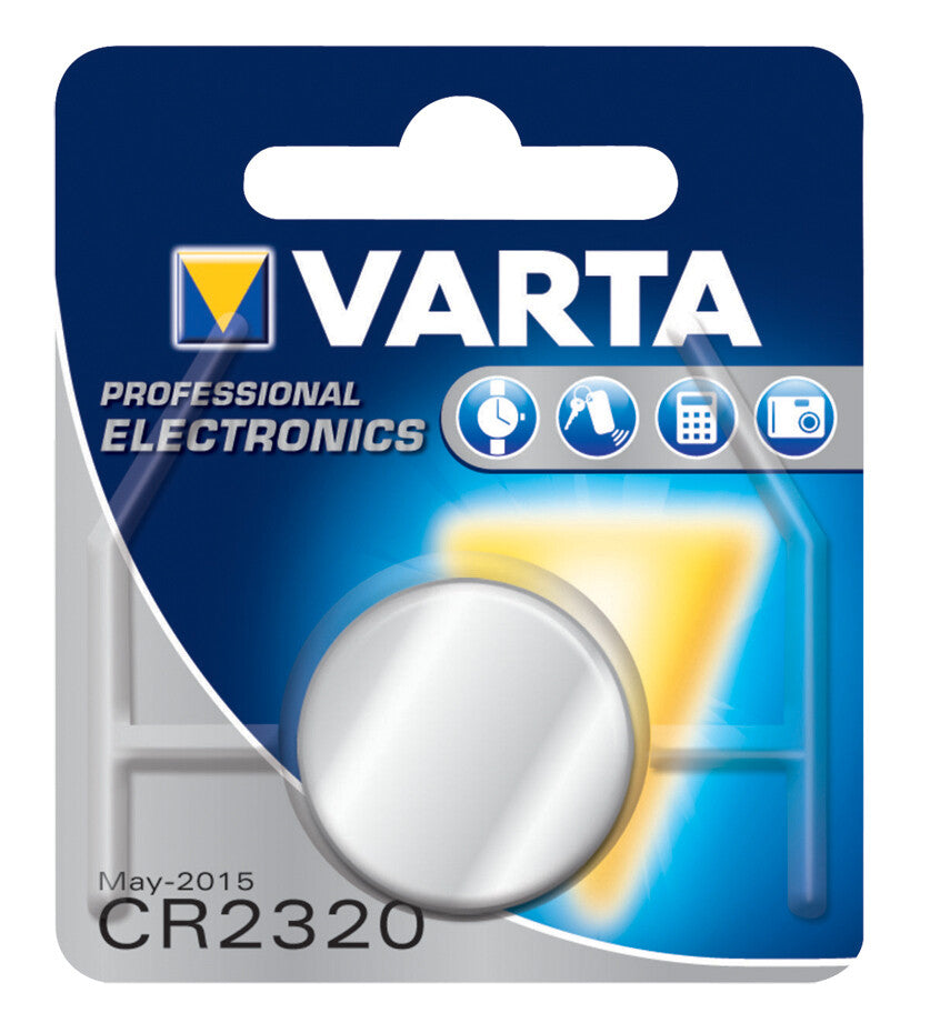 BL 1ud PILA BOTON LITIO CR2320 3V VARTA | Suministros Figmar