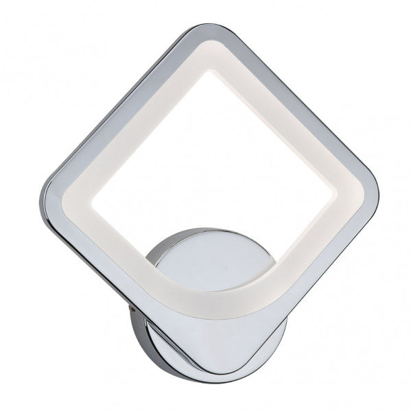 Aplique 8w 4000k Cromo Elara 5x22x23Cm 1300Lm