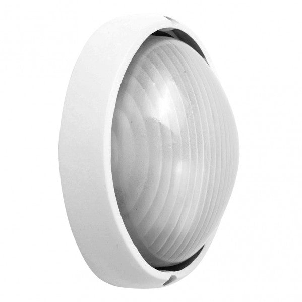 Aplique Ext. Aluminio Vega Grande 1xe27 Blanco 11x32x20,5 Cm Ip44