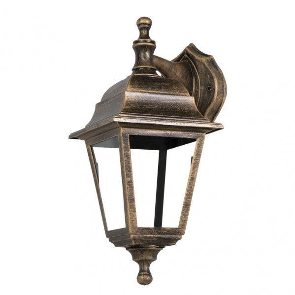 Aplique Exterior Albahaca 1xe27 Oro Viejo Ip44 Policarbonato 35x15x19,7 Cm